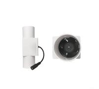 MoSundi Ventilateur de ventilation silencieux 12 V, ventilateur d'échappement en ligne de 5,1 cm, pour chauffage de salle de bain, extracteur d'air moteur sans balais, pour culture hydroponique et