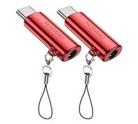 MOSWAG Adaptateur de Prise de Casque USB-C vers 3,5mm avec DAC, Convertisseur Audio Hi-FI et Micro en Alliage de Zinc Haute Résolution, Compatible avec Galaxy, Pixel, Xiaomi, iPhone et iPad