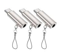 MOSWAG Adaptateur de Prise de Casque USB-C vers 3,5mm avec DAC, Convertisseur Audio Hi-FI et Micro en Alliage de Zinc Haute Résolution, Compatible avec Galaxy, Pixel, Xiaomi, iPhone et iPad