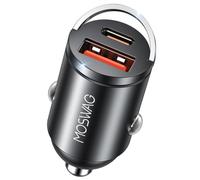 MOSWAG Allume Cigare USB C Lit Chargeur Telephone Voiture 12V Rapide