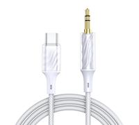 MOSWAG Câble de Audio Estéreo USB C a 3,5 mm para Auriculares 1.2M, Cable de Audio Auxiliaire USB C a 3,5 mm Compatible avec Macbook, Chromebook, Google Pixel 2/3/4 XL, Samsung Galaxy Note 10/S10