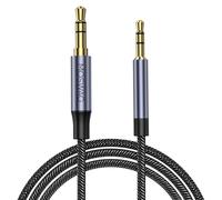 MOSWAG Câble Jack Stéréo de Rechange 3,5 mm à 2,5 mm Mâle,1.5M | Compatible avec les casques à réduction de bruit Bose 700,QuietComfort QC45,QC35II,QC35,QC25,JBL E45BT,E55BT