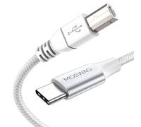 MOSWAG Câble MIDI Imprimante Cable USB B vers USB C 480 Mbps 2M