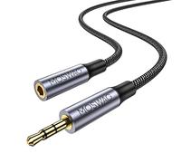 MOSWAG mâle 2,5-3,5 mm femelle millimètre câble adaptateur audio stéréo écouteurs/amplificateur, mâle équilibré fiche stéréo