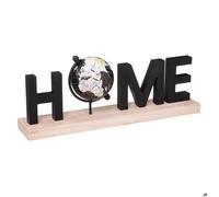 Mot à poser ""Home"" noir H13,5cm - Atmosphera createur d'interieur