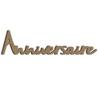 MOT ANNIVERSAIRE - 16 MM - 42,4x11 CM certifié PEFC 100%