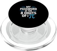 Mot de Passe drôle Pi Dicton mathématiques Humour Sarcastique PopSockets PopGrip pour MagSafe