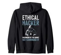 Mot de Passe éthique Hacker trop Court Donc Je l'ai changé Sarcastique Sweat à Capuche