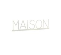 Mot Déco à Poser Maison 81cm Blanc
