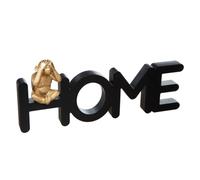 Mot déco Home avec Singe en Bois et Résine L 37 cm - Atmosphera