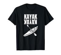 Mot drôle de kayak palindrome orthographié en arrière et en avant T-Shirt
