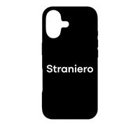 Mot Italien drôle « étranger » Coque pour iPhone 17