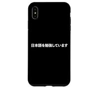 Mot Japonais Amusant « I'm Learning Japanese » Coque pour iPhone XS Max