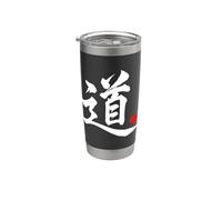 Mot Kanji en japonais « Chemin » Gobelet isotherme en acier inoxydable double paroi