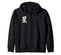 Mot Kanji en japonais « Star » Sweat à Capuche
