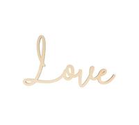 Mot "Love" En Bois 'artemio' 30 X 16.5 X 0.5 Cm