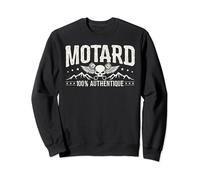 Motard Authentique Homme Motoriste Moto Sweatshirt