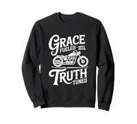 Motard Chrétien Grâce Vérité Tuné Sweatshirt