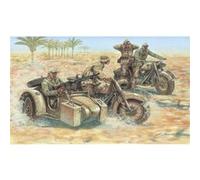 Italeri Maquette I6121 Chars d'assaut et motos allemandes Échelle 1:72