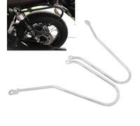 Motaux Support de Sacoche de Selle pour Triumph Bonneville T100 T120 2016-2023, chromé