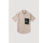 Motel Graphique Chemise de travail BEIGE L