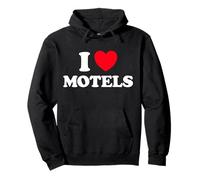 Motel Heart Ventilateur Amusant et Mignon pour Voyage en Voiture Sweat à Capuche