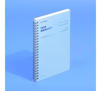 motemote Gestionnaire de tâches sur 100 jours - Planificateur quotidien non daté pour la définition d'objectifs - Suivi de la concentration et des priorités, journal de liste de choses à faire pour