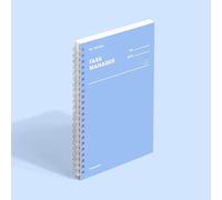 motemote Gestionnaire de tâches sur 100 jours - Planificateur quotidien non daté pour la définition d'objectifs, suivi de la concentration et des priorités, journal de liste de choses à faire pour