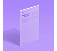 motemote Planificateur 10 minutes 31 jours - Planificateur quotidien non daté avec blocage du temps, définition d'objectifs et réflexion - Augmentez la productivité et développez de meilleures