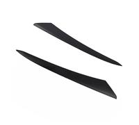 Motenna 1 paire d'autocollants de garniture couverture sourcil phare voiture, Convient for couvercles paupières Civic 2022 2023 décoration de sourcils de voiture