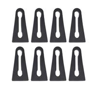 Motenna Amortisseur son voiture, tampon verrouillage porte, Convient for VW, Scirocco 2008-2017 amortisseur portière véhicule(8Pcs)