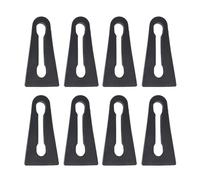 Motenna Amortisseur son voiture verrouillage porte Tampon d'amortissement, Convient for A4 B5 B6 B7 B8 B9 2000-2019 amortisseur portière véhicule(8Pcs)