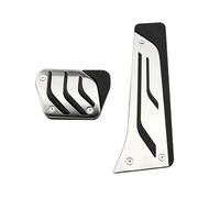 Motenna Couvre-pédale frein à carburant voiture, Convient for BMW, X3 X4 X5 X6 X7 E83 F25 G01 F26 G02 E70 F15 F85 G05 Couvercle de pédale d'embrayage(2Pcs AT)