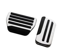 Motenna Couvre-pédale frein for pédales voiture, Convient for Nissan/Sunny/Maxima/Sylphy/Tiida/Pulsar/Juke/Altima/Sentra Couvercle de pédale d'embrayage(AT 2Pcs)