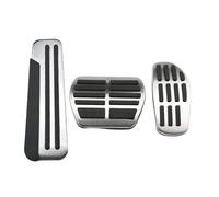 Motenna Couvre-pédale frein voiture, Convient for Nissan, Qashqai J11 2014-2022 X-Trail Rogue T32 Kicks Altima 2019 Micra Couvercle de pédale d'embrayage(AT with rest pedal)