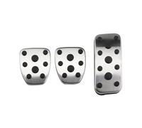 Motenna Couvre-pédales de repose-pieds voiture, Convient for Subaru, Forester 2006-2018 XV 2012-2017 Impreza 2006-2015 Kit pédale frein Couvercle de pédale d'embrayage(MT 3 pcs)