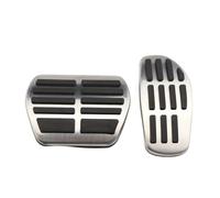 Motenna Couvre-pédales de voiture, Convient for Nissan, Qashqai J11 2014-2021 X-Trail Rogue T32 Kicks Altima 2019 Micra Fuel Brake Couvercle de pédale d'embrayage(AT)