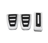 Motenna Couvre-pédales voiture, Convient for Volkswagen/VW/Multivan, T5 T6 Caravelle en acier inoxydable AT MT Couvercle de pédale d'embrayage(RHD MT pedal)