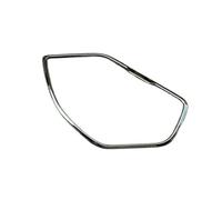 Motenna Garniture couvercle haut-parleur audio portière intérieure voiture cadre acier, Convient for Toyota RAV4 RAV 4 2019-2024 garniture de couvercle de cadre de haut-parleur de(Steel black)