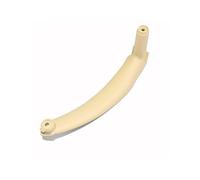 Motenna Garniture poignée porte intérieure voiture, Convient for BMW E70 X5 E71 E72 X6 SAV, accessoires garniture de poignée de panneau de porte(Beige(one the left))