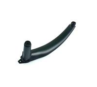 Motenna Garniture poignée porte intérieure voiture, Convient for BMW E70 X5 E71 E72 X6 SAV, accessoires garniture de poignée de panneau de porte(Black(one the right))