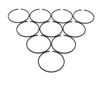 Motenna Jeu de Segments Piston 10 pièces, Convient for Husqvarna, 359 362 362XP 455 Rancher 460 tronçonneuse 47mm 1.5mm Machines Jardin Segment de Piston épais