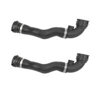 Motenna Lot 2 tuyaux refroidissement for radiateur voiture, adaptés aux séries 3 E46 E90 320 323 325 328 330 11531436406 Durite supérieure de liquide de refroidissement du