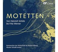 Motets. De Heinrich Schütz à Fritz Werner. Schuldt-Jensen. [Import]