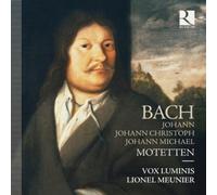 Motetten by BACH J.C. / BACH J.M. / BACH [Audio CD] NEUF