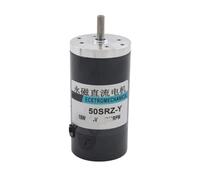 Moteur 15W DC 12V 24V 2000/3000/8000RPM, aimant permanent à grande vitesse, vitesse PWM réversible, diamètre d'arbre de 8MM, faible bruit, 50SRZ(12V 4000rpm)