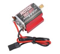 Moteur 180 à balais avec pignon 11T et dissipateur thermique pour voiture RC Crawler 1/18 : amélioration haute résistance et faible bruit (80T)
