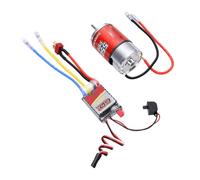 Moteur 550 à Balais avec Variateur 60A, Combo 12T Puissance Faible Bruit