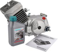 Moteur 60cc, 4 vitesses, boîtier argent, NPC - Simson
