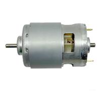 Moteur 887 21 V 24 V CC double roulement pour taille-haie Outil de jardin Couple élevé pour buisson Design compact et léger Argenté